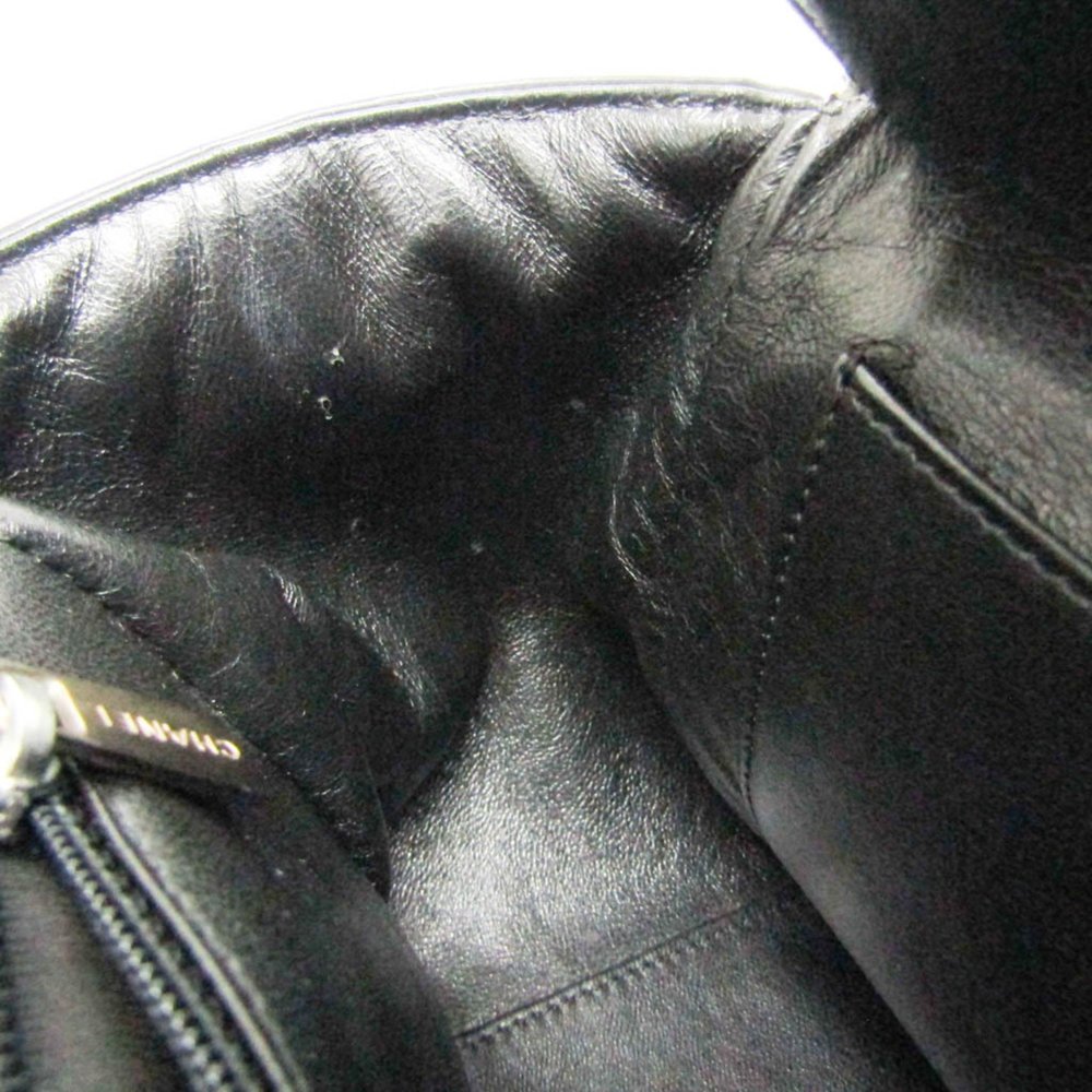 CHANEL Matelasse Chain Handle Patent Leather Handbag Black - Picture 15 of 16